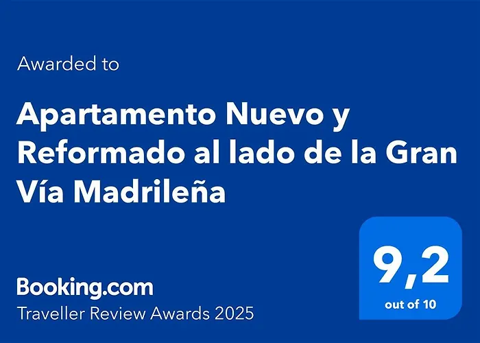 Apartamento Nuevo Y Reformado Al Lado De La Gran Via Madrilena
